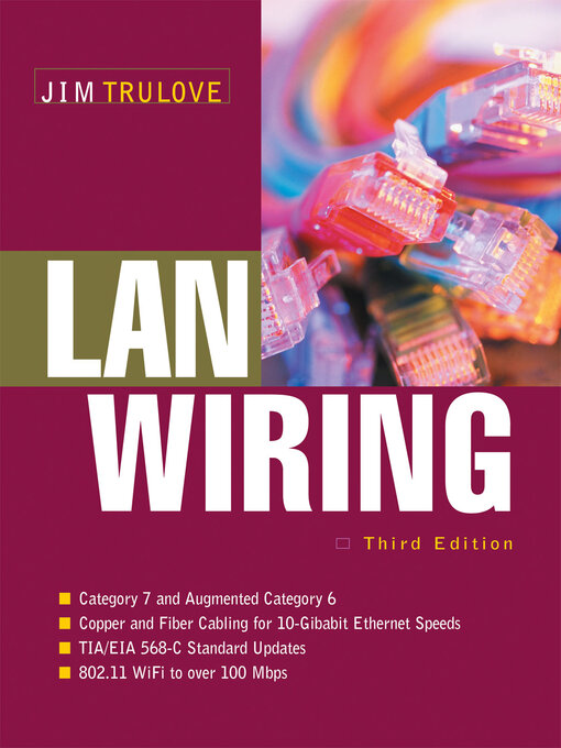Title details for LAN Wiring by James Trulove - Available